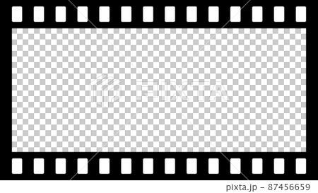 電影膠片般的背景幀1（電影大小） 87456659