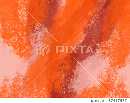 荒い塗りの背景・オレンジ・ピンク・赤 荒い塗りの背景・オレンジ・ピンク・赤 87457977