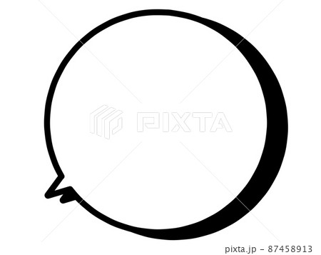 浮き出る吹き出しイラスト素材のイラスト素材