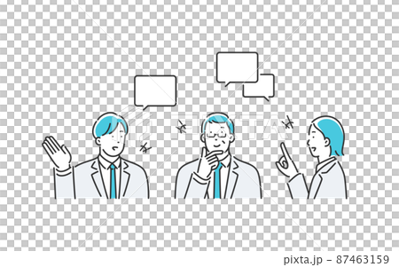 三個上班族談話 三個上班族談話 87463159