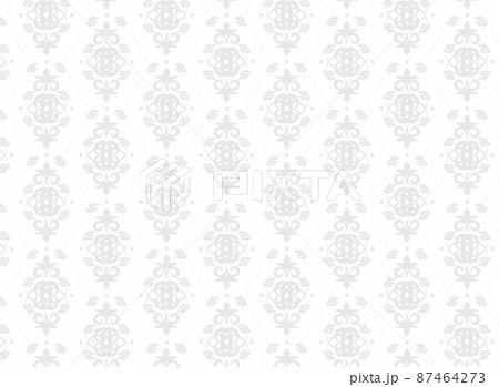 ダマスク柄のパターン 87464273