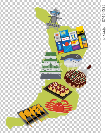 大阪　旅行　観光　ご当地グルメ 87464553
