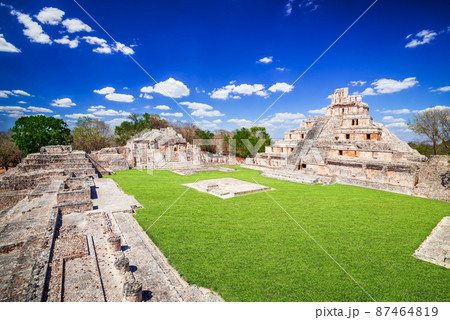 Edzna Mayan City, Campeche - Mexico 87464819