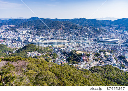 長崎市市街地　眺望　　俯瞰 87465867