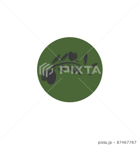 olive logo template 87467767