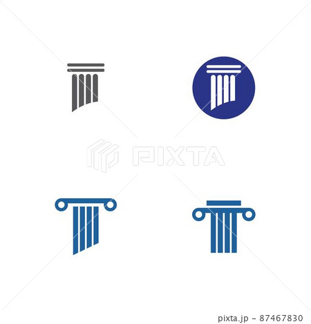 column Logo vector 87467830