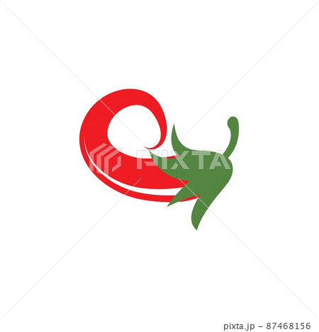 Chili logo vector Chili logo vector 87468156