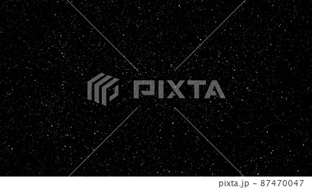 Night black starry sky horizontal background 87470047