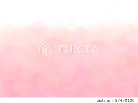 薄紅色の水彩風背景素材 薄紅色の水彩風背景素材 87470100