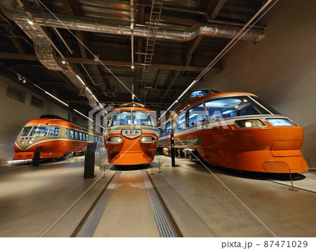 【小田急電鉄】ロマンスカーミュージアム LSE7000形、NSE3100形とSE3000形 【小田急電鉄】ロマンスカーミュージアム LSE7000形、NSE3100形とSE3000形 87471029