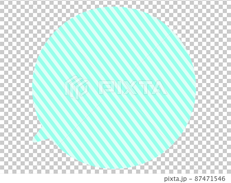 條紋氣球插圖素材 87471546