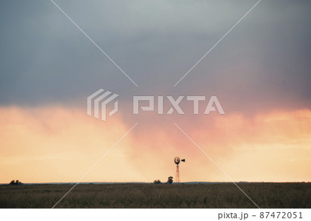 Storm Landscape Storm Landscape 87472051