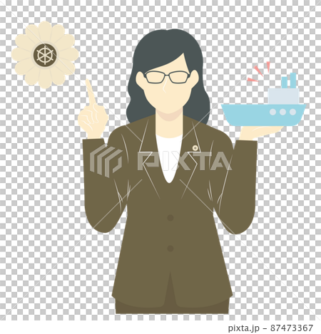 女性海事訴訟代理人和海商法專家徽章 女性海事訴訟代理人和海商法專家徽章 87473367