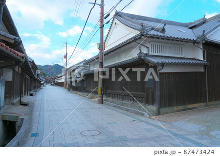 坂越の古い町並み2　兵庫県赤穂市 87473424