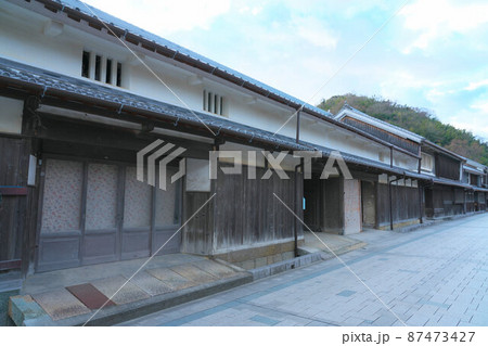 坂越の古い町並み5 兵庫県赤穂市 坂越の古い町並み5 兵庫県赤穂市 87473427