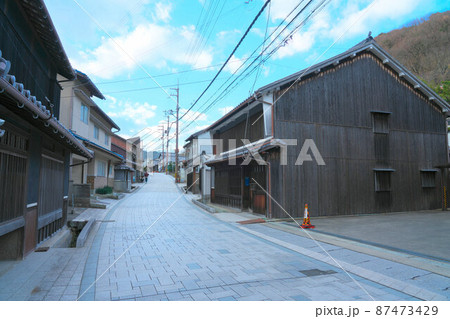 坂越の古い町並み6 兵庫県赤穂市 坂越の古い町並み6 兵庫県赤穂市 87473429