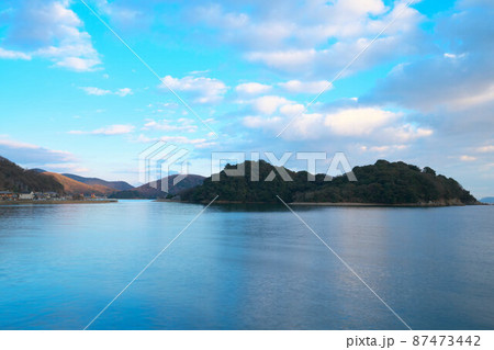 坂越浦の風景7　兵庫県赤穂市 87473442