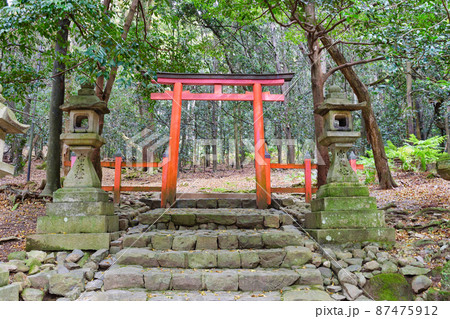 奈良 春日大社の摂社 本宮神社遥拝所 87475912