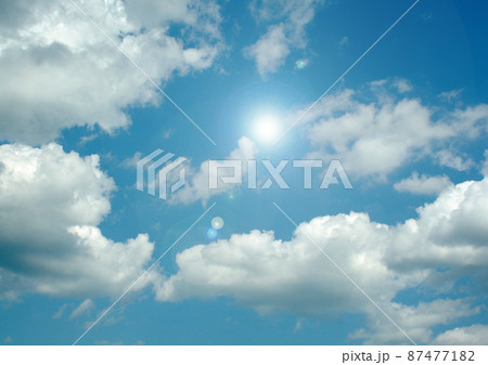 Cloudy sky background 87477182