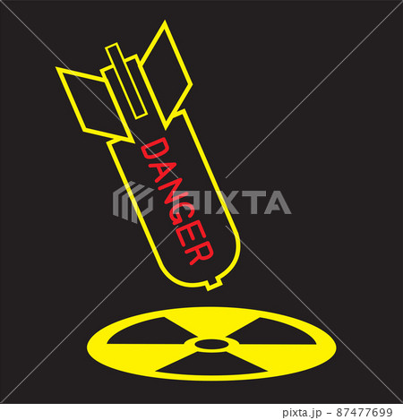nuclear energy bomb danger sign symbol nuclear energy bomb danger sign symbol 87477699