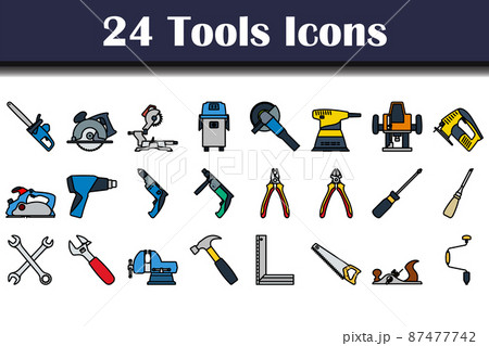 Tools Icon Set Tools Icon Set 87477742