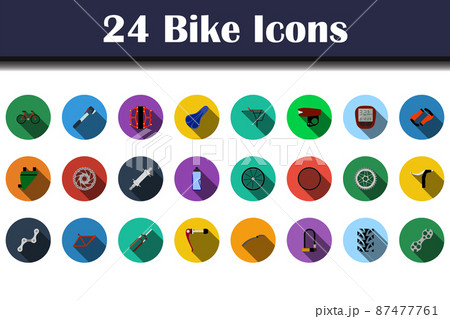 Bike Icon Set Bike Icon Set 87477761