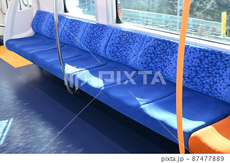 315系電車のロングシート 315系電車のロングシート 87477889