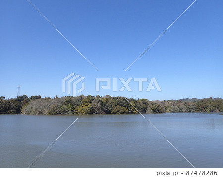 岸田池(池沼 福岡県糸島市志摩松隈) 岸田池(池沼 福岡県糸島市志摩松隈) 87478286
