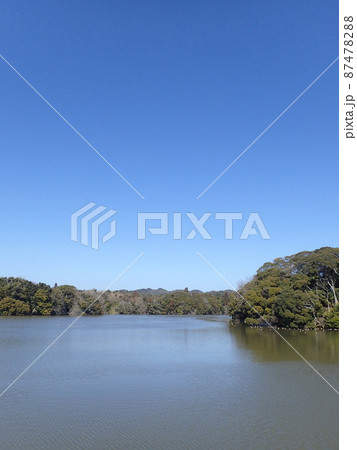 岸田池(池沼 福岡県糸島市志摩松隈) 岸田池(池沼 福岡県糸島市志摩松隈) 87478288