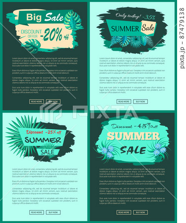 Discount Up 20 to 45 Percent Off Summer Sale Promo Discount Up 20 to 45 Percent Off Summer Sale Promo 87479138