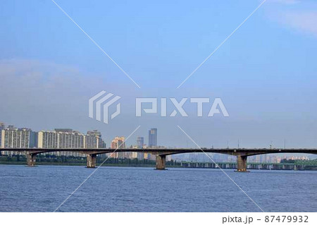元暁大橋 ソウル 川 87479932