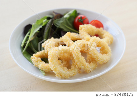 イカリングの唐揚げ 87480175