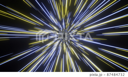 Abstract background with glowing rays. 87484732
