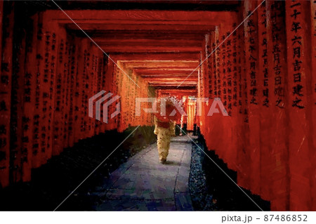 京都の風景 87486852