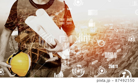 Future building construction and inventive engineering project 87492550