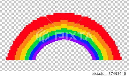 像素藝術彩虹 像素藝術彩虹 87493646