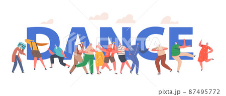 Oldies Dance Concept. Cheerful Senior Pensioners in Fashioned Clothes Dancing, Relaxing. Elderly Characters Leisure Oldies Dance Concept. Cheerful Senior Pensioners in Fashioned Clothes Dancing, Relaxing. Elderly Characters Leisure 87495772