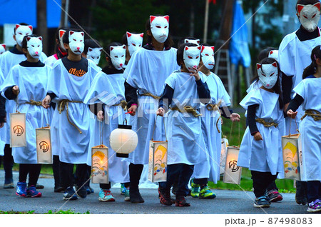 狐の夜祭り(新潟県高柳町) 狐の夜祭り(新潟県高柳町) 87498083