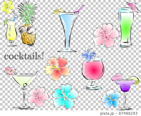 サマーカクテルセット 87498293