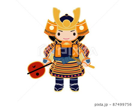 若武者のイラスト 87499756