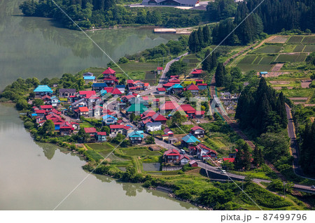 【福島県】東北のチロル大志集落 87499796