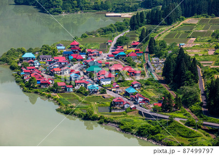 【福島県】東北のチロル大志集落 87499797