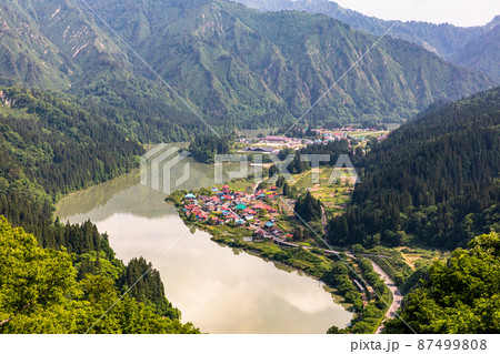 【福島県】東北のチロル大志集落 87499808