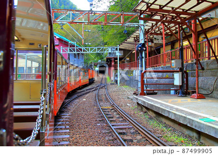 黒部渓谷鉄道 トロッコ電車からの風景 黒部渓谷鉄道 トロッコ電車からの風景 87499905