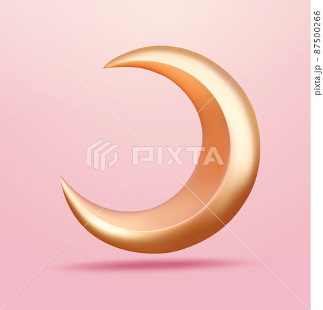 Metal crescent moonのイラスト素材 [87500266] - PIXTA