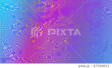 Abstract background with psychedelic swirl lines. Marble liquid art wallpaper. Purple ebru art. Vector illustration EPS 10 87500653