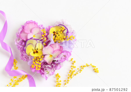 春の花のハート 春の花のハート 87501292