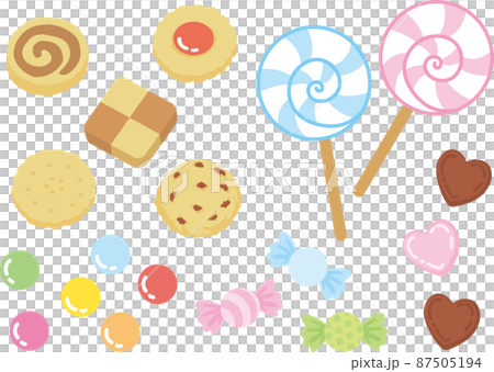 お菓子色々 87505194