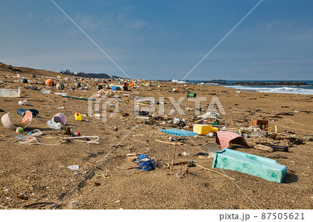 海洋汚染（鷹巣海水浴場） 87505621