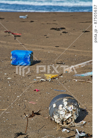 海洋汚染(鷹巣海水浴場) 海洋汚染(鷹巣海水浴場) 87505637